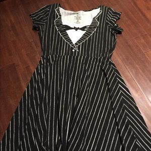 Jack Skellington cosplay dress.